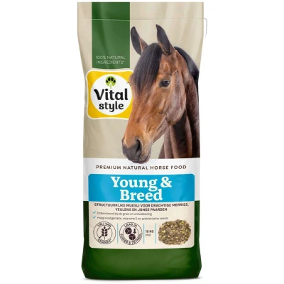 Abbildung von VITALstyle Müsli Young &amp; Breed 15kg
