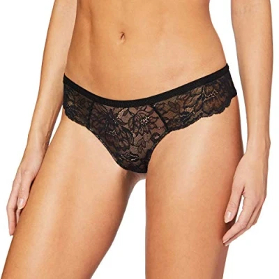 Abbildung von Triumph Damen Amourette Charm Hipster String01 String brief, SCHWARZ, 38