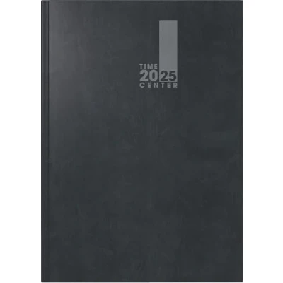 Abbildung von BRUNNEN Buchkalender TimeCenter Modell 725 (2025), 2 Seiten = 1 Woche, A5, 352 Seiten, Baladek Einband, schwarz