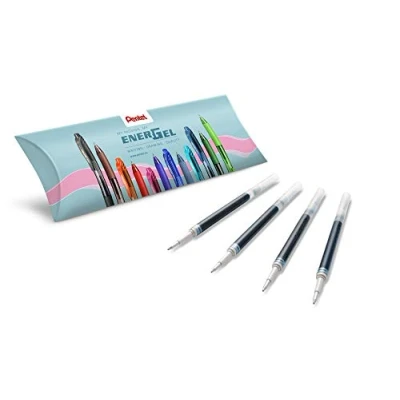 Abbildung von Pentel LR7 CX Nachfüllmine für EnerGel Stifte, 0,7 mm Kugelspitze = 0,35 Strichstärke, blau, 1 stück (4er Pack)