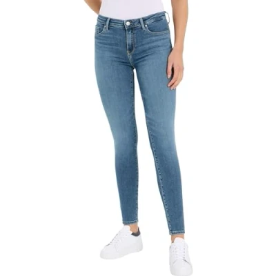 Abbildung von Tommy Hilfiger FLEX COMO Jeans Skinny Fit, Damen, Größe: 32x32, Blue denim
