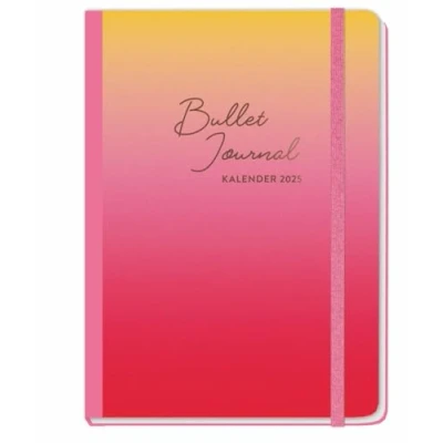 Abbildung von Red Bullet Journal A5 2025: Taschenkalender 2025 mit Punktraster, Gummiband und Lesebändchen. Praktischer Buch Kalender für Termine To dos. Handlicher Terminkalender (Kalenderbücher Heye)