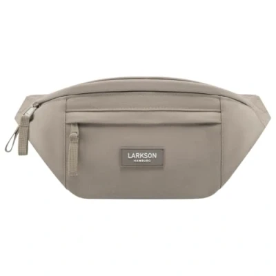 Abbildung von LARKSON Bauchtasche Damen &amp; Herren Grau Ole Hüfttasche für Sport Outdoor Stadt Gürteltasche Stylisch Festival Crossbody Bag mit Gurt Wasserabweisend