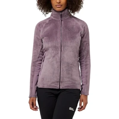 Abbildung von Jack Wolfskin Rotwand FZ W Fleecejacke, Damen, Größe: XS, Wild blossom
