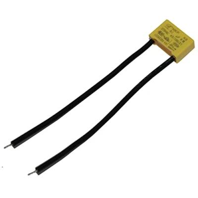 Abbildung von Lumonic MKP Entstörkondensator für LED Lampen 0,1µF 275V AC Spannung X2 Kondensator gegen Flackern Entstörer 100nF
