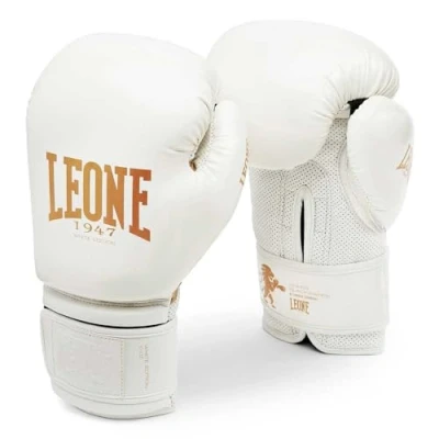 Abbildung von LEONE 1947, Boxhandschuhe der White Edition, Unisex Erwachsene, Weib, 16 OZ, GN059