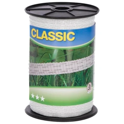 Abbildung von Ako Classic Weidezaunband 200m x 10mm Weiß