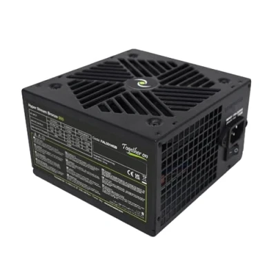 Abbildung von Tecnoware Power Systems ATX Netzteil 500W Bronze, geeignet für NVIDIA GeForce GTX/RTX, leiser 12 cm Lüfter, PCI E, CPU 4+4, SATA, Molex, optimierte Kabelführung, hohe Zuverlässigkeit