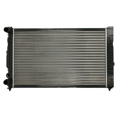 Abbildung von NISSENS 60491 Kühler, Motorkühlung Aluminium 635 398 34 Kühlrippen mechanisch gefügt AUDI: A4 B5 Avant, Saloon, A6 C5 Saloon