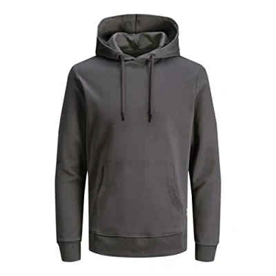 Abbildung von JACK &amp; JONES Herren JJEBASIC Sweat Hood NOOS 12182537, Asphalt/REG, XS
