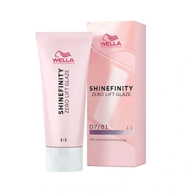 Abbildung von Wella Professional Shinefinity 07/81 60ml shade Smoky Opal