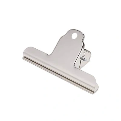 Abbildung von 4 Zoll große Bulldogge Clip, Coideal 10 Pack Silber Edelstahl Datei Geld Binder Clips Klammern