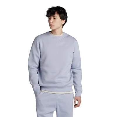 Abbildung von G Star Premium CORE L\S Sweatshirt, Herren, Größe: Small, Icelandic blue