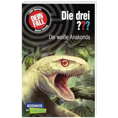 Abbildung von Die drei ??? Dein Fall: weiße Anakonda: Werde selbst zum vierten Detektiv!