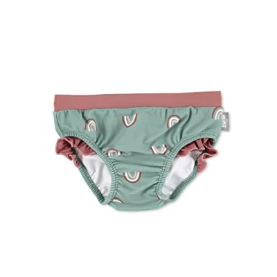 Abbildung von Sterntaler Unisex Kinder Mädchen Badehose Regenbogen UV Schutz 50+ grün, 86/92 cm ,12 24 months