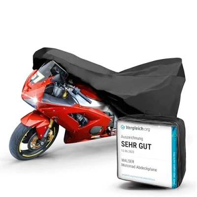 Abbildung von WALSER Sport M 41041 Motorradabdeckung 95 215 Vollgarage, Winter, wasserdicht