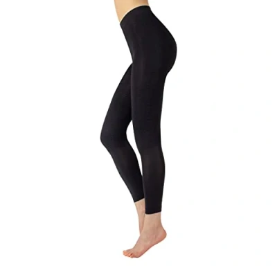 Abbildung von CALZITALY Anticellulite Behandlung, Figurformendes Pyjama, Straffendes Gel und Body Mask mit Koffein (L/XL, Black)