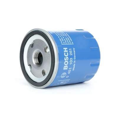 Abbildung von BOSCH 0 451 103 261 Ölfilter M 20 x 1,5 mit einem Rücklaufsperrventil Anschraubfilter PEUGEOT: 406 Saloon, 106 I Hatchback, 206 SW