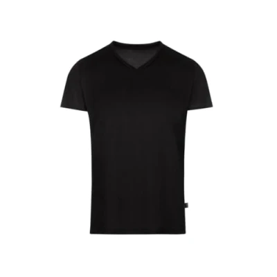 Abbildung von Trigema Herren V Shirt aus 100% Lyocell,Schwarz,L