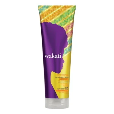 Abbildung von Wakati Oil Infused Moisturizing Detangling Curl Defining Cream for Natural Afro Hair 250ml