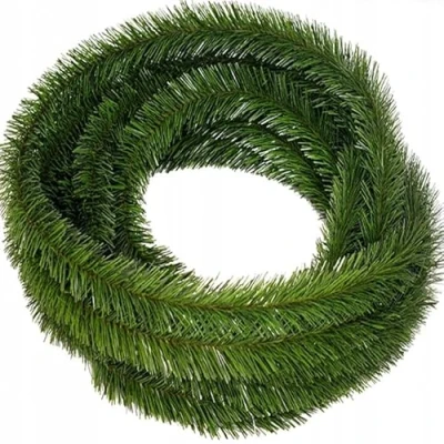 Abbildung von 22,5 Meter Weihnachtsgirlande, künstliche Tannengirlande, Weihnachtsdeko, Künstliches Tannengrün, Girlande Weihnachten, Weihnachts Girlande, Christmas Garland, Grün