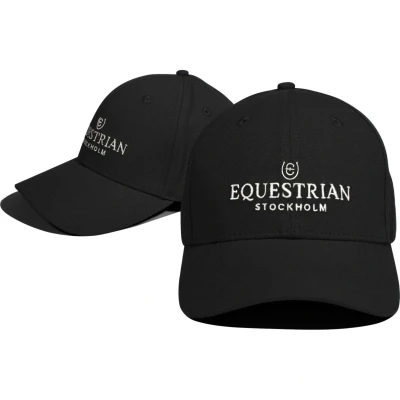 Abbildung von Equestrian Stockholm SS&#039;24 Modern Breeze Cap Black White