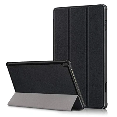 Abbildung von XITODA Hülle Kompatibel mit Lenovo Tab M10 TB X605/TB X505,PU Leder Tasche Stand Funktion Schutzhülle für X605F/L X505F/L Case Cover,*schwarz