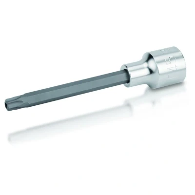 Abbildung von Torxeinsatz TOPTUL 1/2 zoll Torx Tamper T45 lang (120mm)