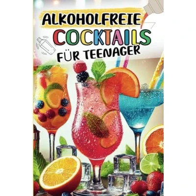 Abbildung von alkoholfreie Cocktails für Teenager: Einfache und schnelle Rezepte zum Selbermixen Platz deine eigenen Kreationen