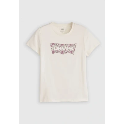 Abbildung von Levi&#039;s THE Perfect TEE Tshirt print, Damen, Größe: XS, Egret