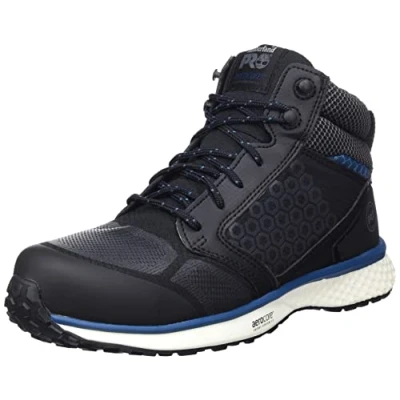 Abbildung von Timberland PRO Herren Reaxion Nt FP S3 Brandschutzschuhe, Black Morrocan Blue, 44.5 EU
