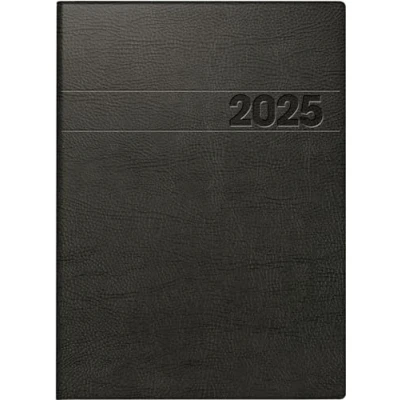 Abbildung von BRUNNEN Buchkalender Modell 796 (2025), 2 Seiten = 1 Woche, A5, 128 Seiten, Schaumfolien Einband, innen Hartfolie, schwarz