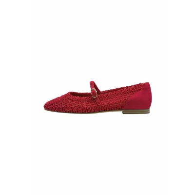 Abbildung von Tamaris Ballerina Damen Elegant rot,EU 39