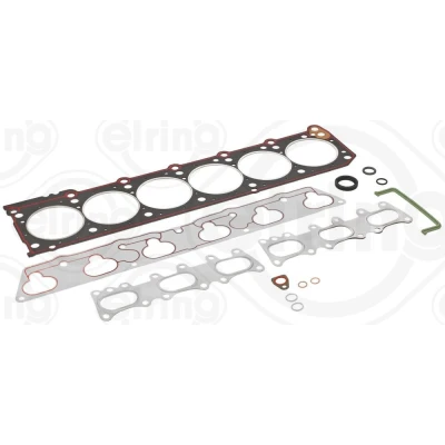 Abbildung von ELRING 827.436 Dichtungssatz, Zylinderkopf ohne Ventildeckeldichtung, Ventilschaftabdichtung MERCEDES BENZ: SL Convertible, W124 Coupe