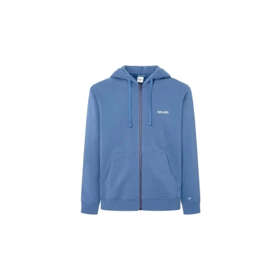 Abbildung von Pepe Jeans Sagan Sweatjacke, Herren, Größe: XXL, Sea blue