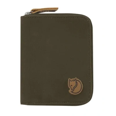 Abbildung von Fjällräven Unisex Erwachsene Zip Portemonnaie, Grün (Dark Olive), 1x10x12 cm (B x H T)