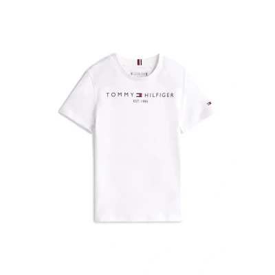 Abbildung von Tommy Hilfiger Essential TEE Tshirt print für Kinder, Größe: 74, White