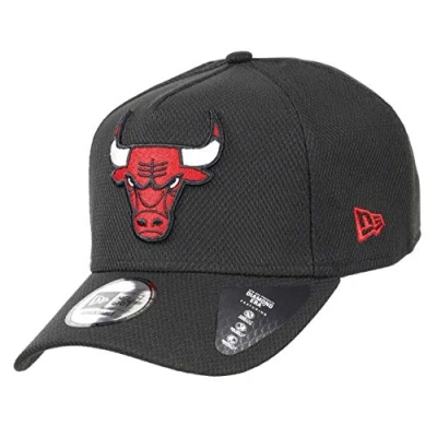 Abbildung von New Era Chicago Bulls NBA Black Base A Frame Adjustable Trucker Cap One Size