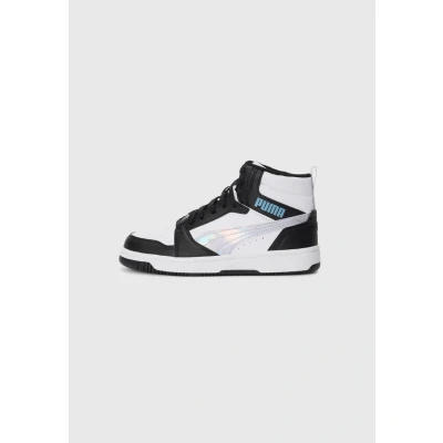 Abbildung von Puma Rebound V6 Space Belle Unisex Sneaker high, Größe: 39, Black/lilac crush/white Schuhe