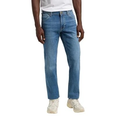 Abbildung von Lee Daren ZIP FLY Jeans Straight Leg, Herren, Größe: 29x32, Denimblau