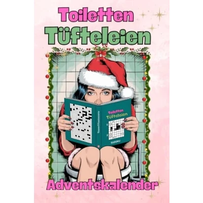 Abbildung von Toiletten Tüfteleien Adventskalender für Frauen Klo Das lustige Geschenk Frauen: 24 Rätsel und Lacher deine stille Zeit im Advent
