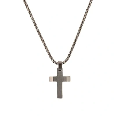 Abbildung von s.Oliver Kette MIT ANHÄNGE Kreuz G Halskette für Kinder, Größe: 43, Silber