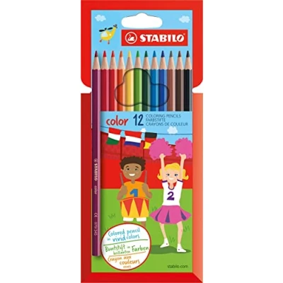 Abbildung von Buntstift STABILO color 12er Pack mit 12 verschiedenen Farben