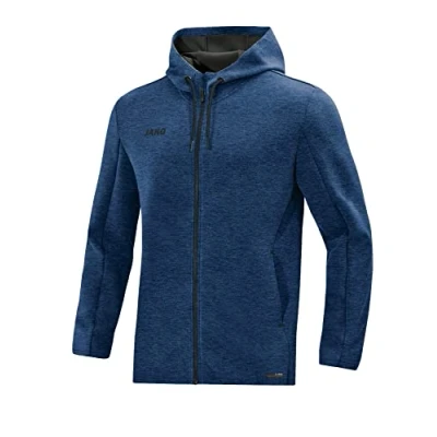 Abbildung von JAKO Herren Kapuzenjacke Premium Basics, marine meliert, XL, 6829