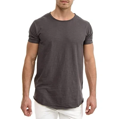 Abbildung von Indicode Herren Willbur Tee T Shirt mit Rundhals Ausschnitt Herrenshirt Sommershirt Iron M