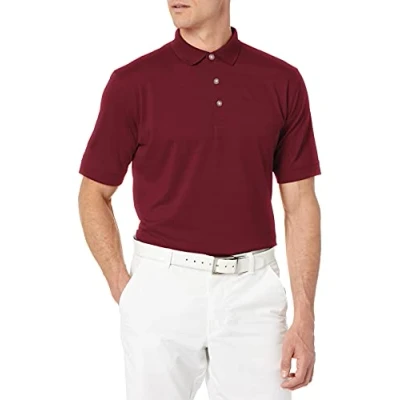 Abbildung von Callaway Opti Dri Herren Golf Poloshirt mit kurzen Ärmeln, Herren, Zinfandel, XX Large