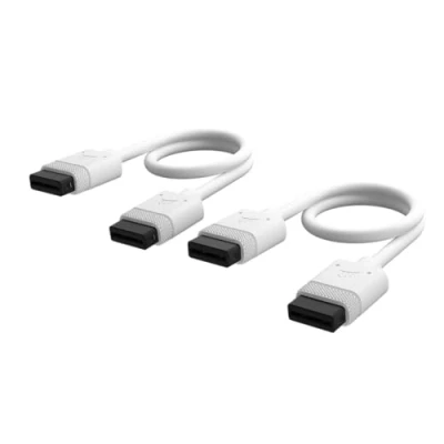 Abbildung von Corsair iCUE LINK Kabel 2X 200mm Gerade Weiß