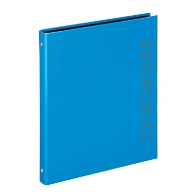 Abbildung von VELOFLEX 4144351 Zeugnisringbuch Velocolor, DIN A4, blau, 1 Stück