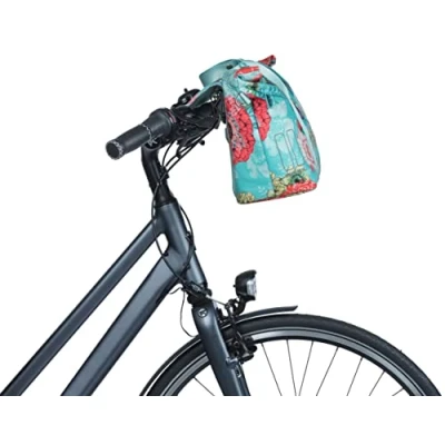 Abbildung von Basil B.V. Bicycle Handbag Bloom Field MIK Sky Blue 8 11 Liter Recycled PET Polyester, 18171, 29x15x28,5cm