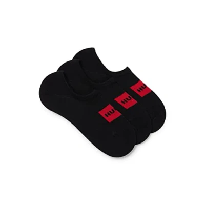 Abbildung von HUGO 3P LC Label CC Socken, Herren, Größe: 43 46, Black one